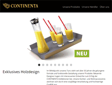 Tablet Screenshot of continenta.de